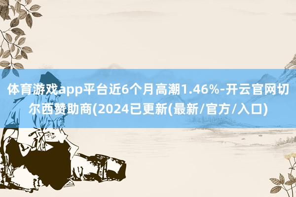 体育游戏app平台近6个月高潮1.46%-开云官网切尔西赞助商(2024已更新(最新/官方/入口)