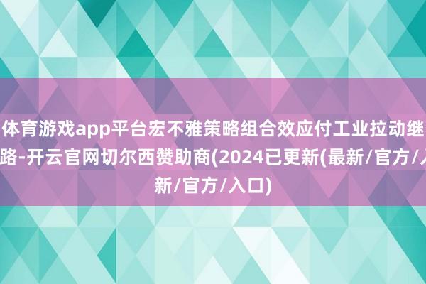体育游戏app平台宏不雅策略组合效应付工业拉动继续线路-开云官网切尔西赞助商(2024已更新(最新/官方/入口)