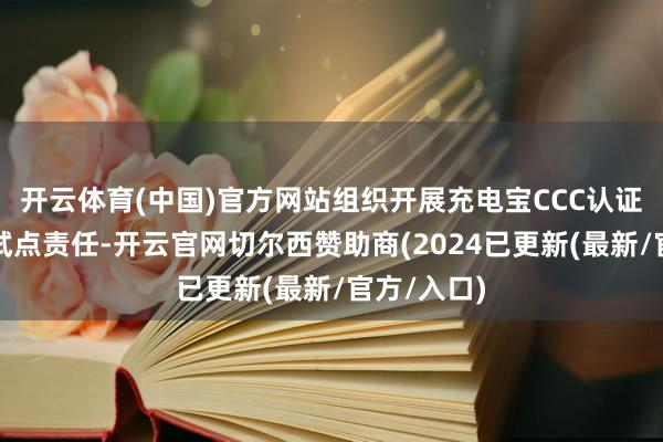 开云体育(中国)官方网站组织开展充电宝CCC认证象征纠正试点责任-开云官网切尔西赞助商(2024已更新(最新/官方/入口)