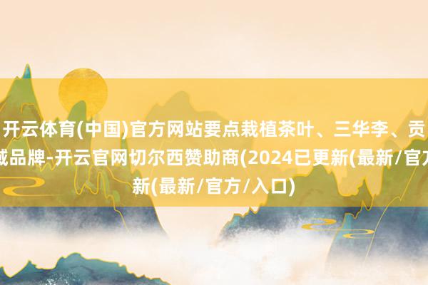 开云体育(中国)官方网站要点栽植茶叶、三华李、贡柑等区域品牌-开云官网切尔西赞助商(2024已更新(最新/官方/入口)